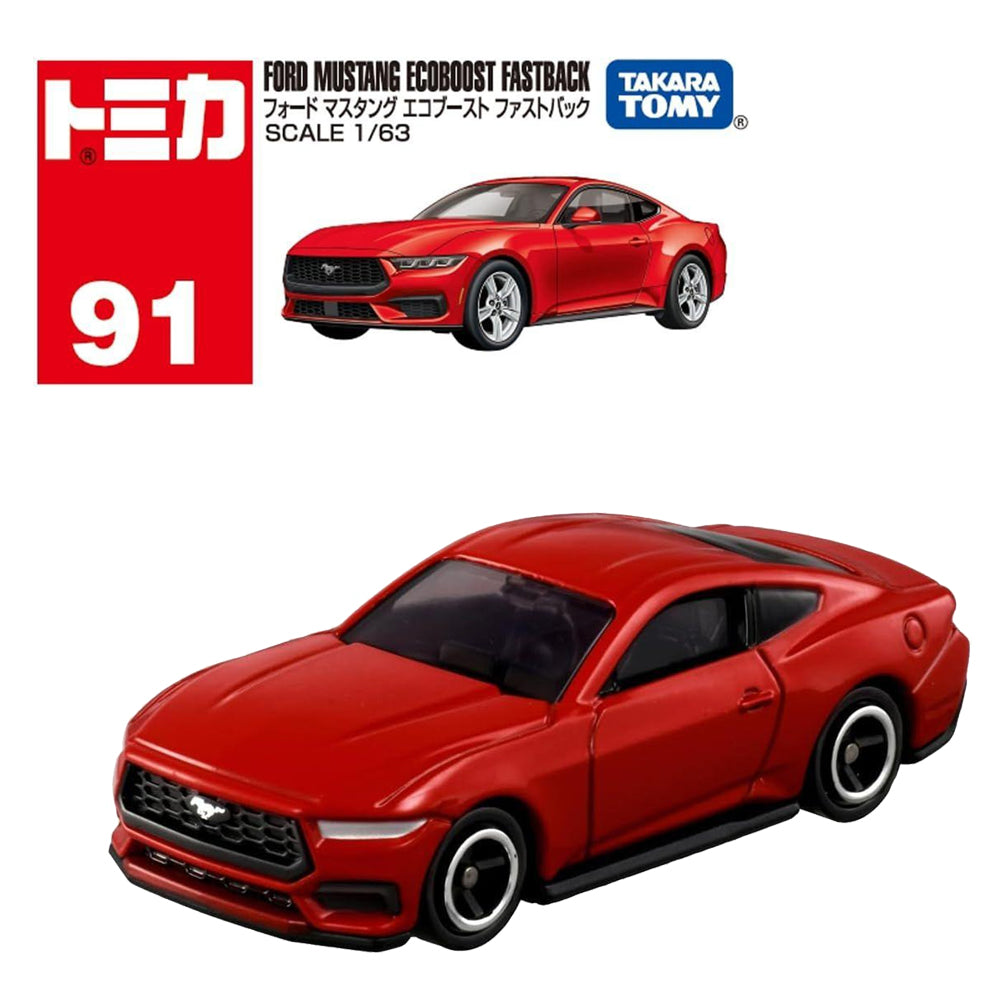TOMICA PREMIUM FORD MUSTANG ECOBOOST FASTBACK NO.91 TOMICA PREMIUM FORD MUSTANG ECOBOOST FASTBACK NO.91
